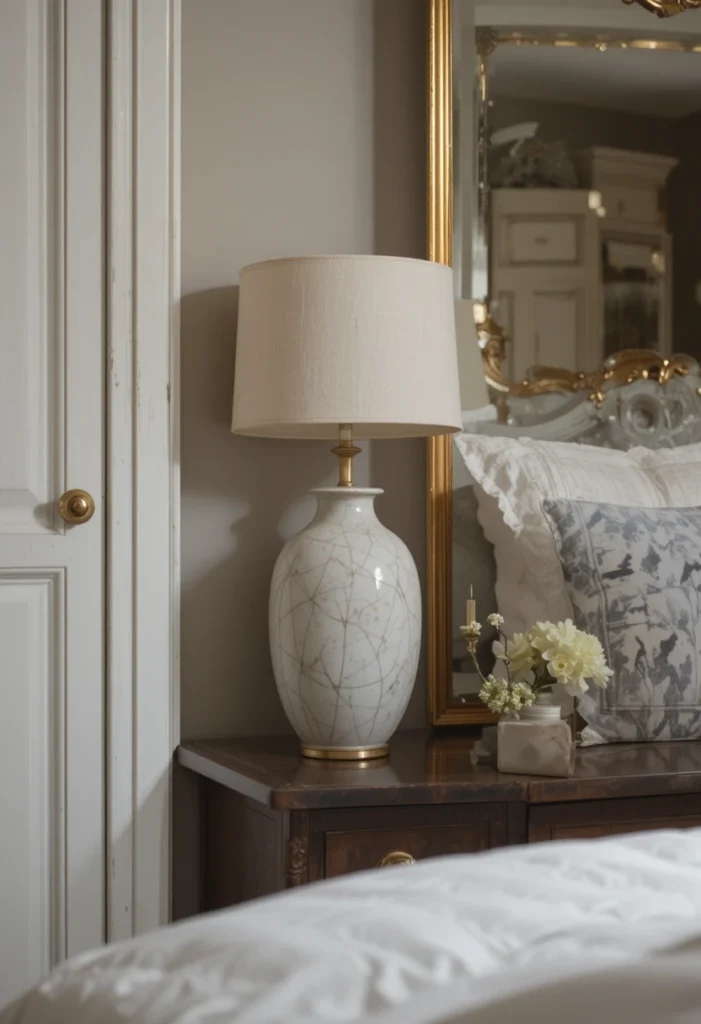 Brass and Gold Accents