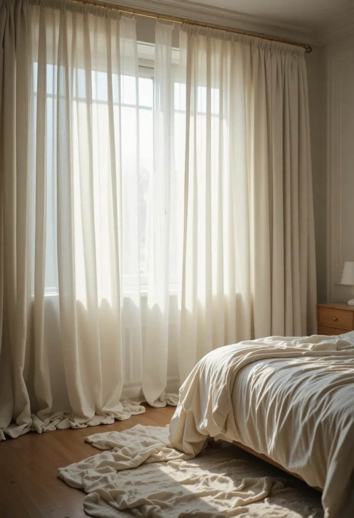 Closed Curtains Cocoon