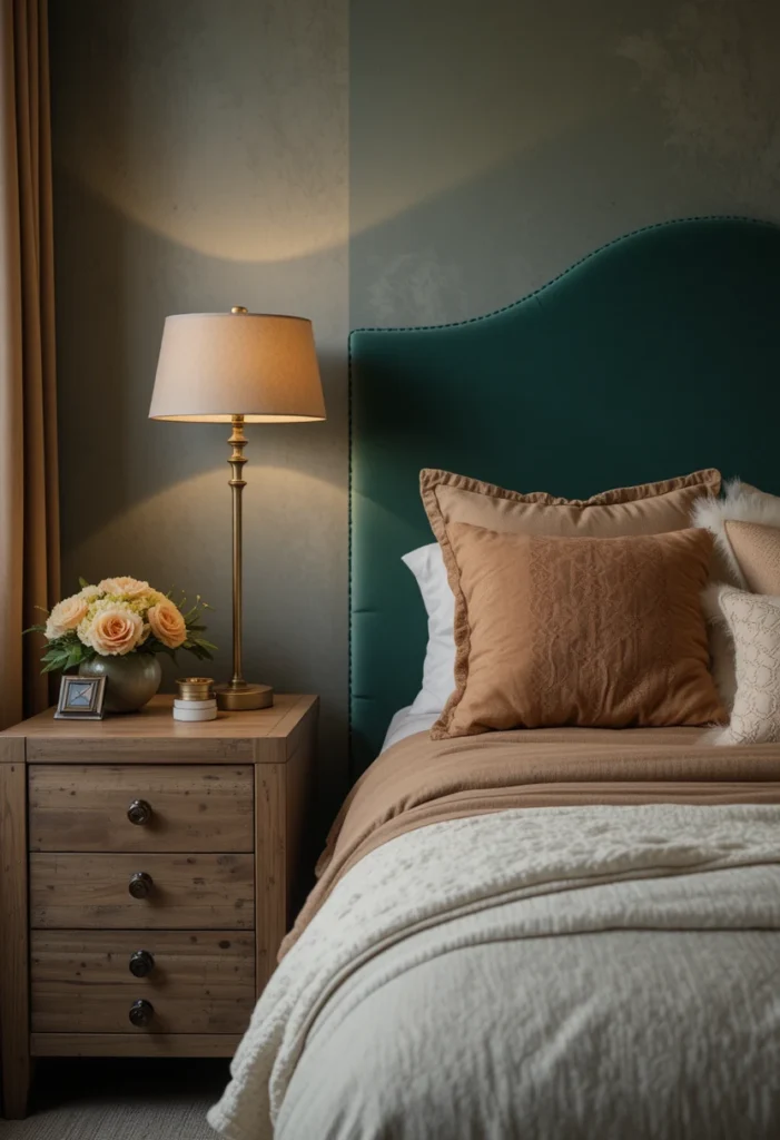 Hunter Green Velvet Hea