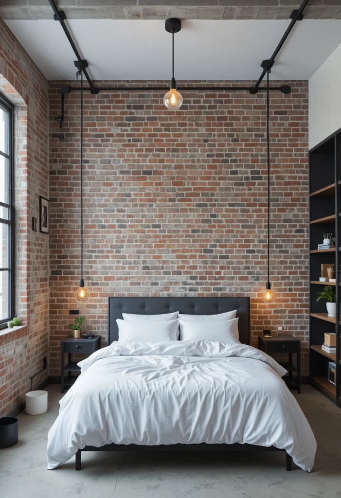 Industrial White Loft
