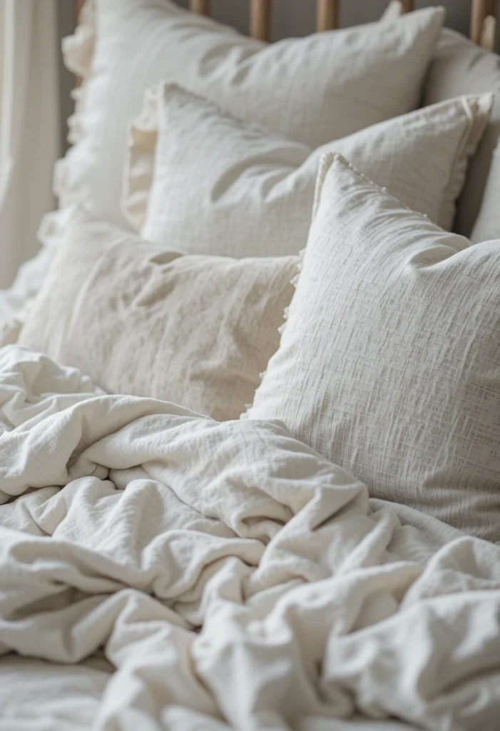 Layered Linen Bedding Goals
