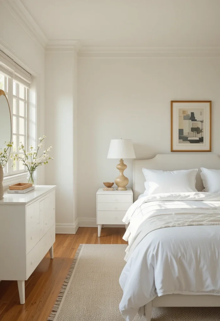 Mid-Century White Modern