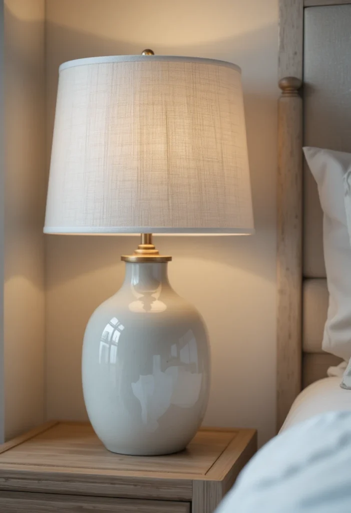 Minimalist Nightstand Lamps