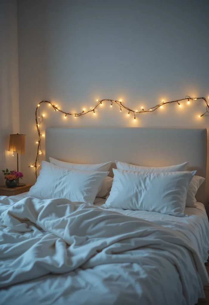 Use Soft White String Lights