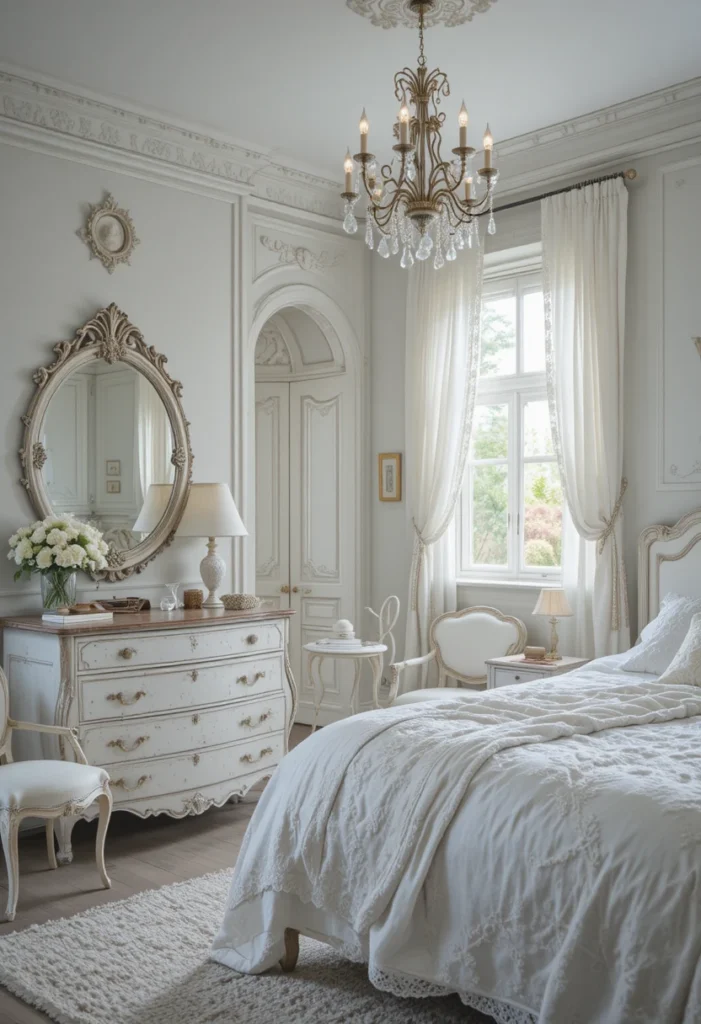 Vintage White Romance