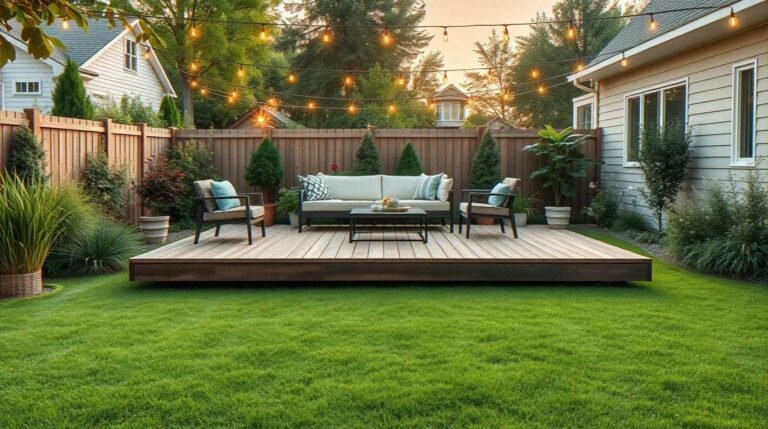 15 Easy Backyard Floating Deck Ideas