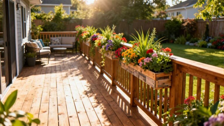 18 Stunning Deck Railing Planters DIY Ideas Pinterest Users Love