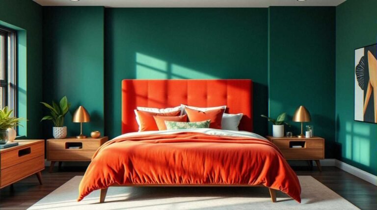 Rust And Green Bedroom Ideas to Transform Your Space