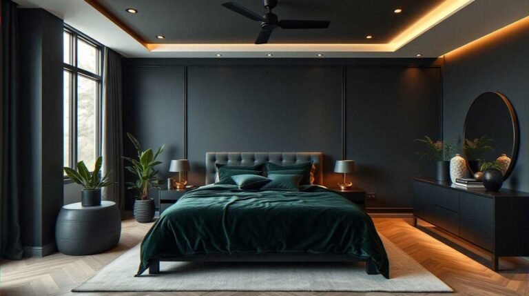 Stylish Black And Green Bedroom Ideas for Any Space