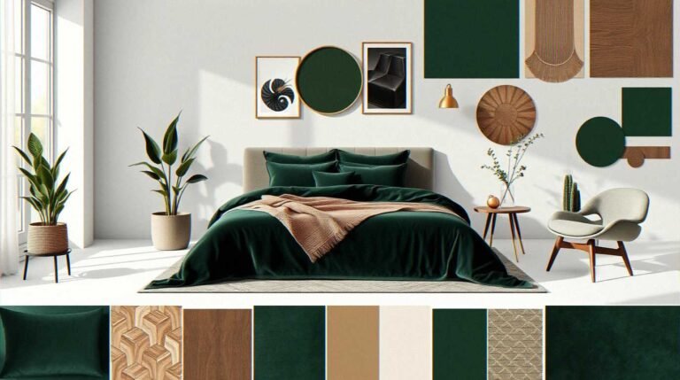 19 TOP Dark Green Bedroom Mood Board Ideas for a Rich, Cozy Look