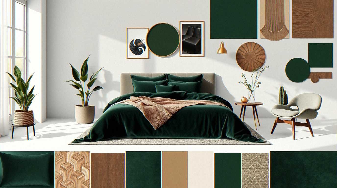 19 TOP Dark Green Bedroom Mood Board Ideas for a Rich, Cozy Look