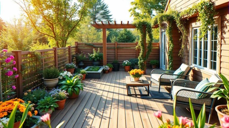 20 Creative Ways to Garden Around Deck for a Dreamy Outdoor Space
