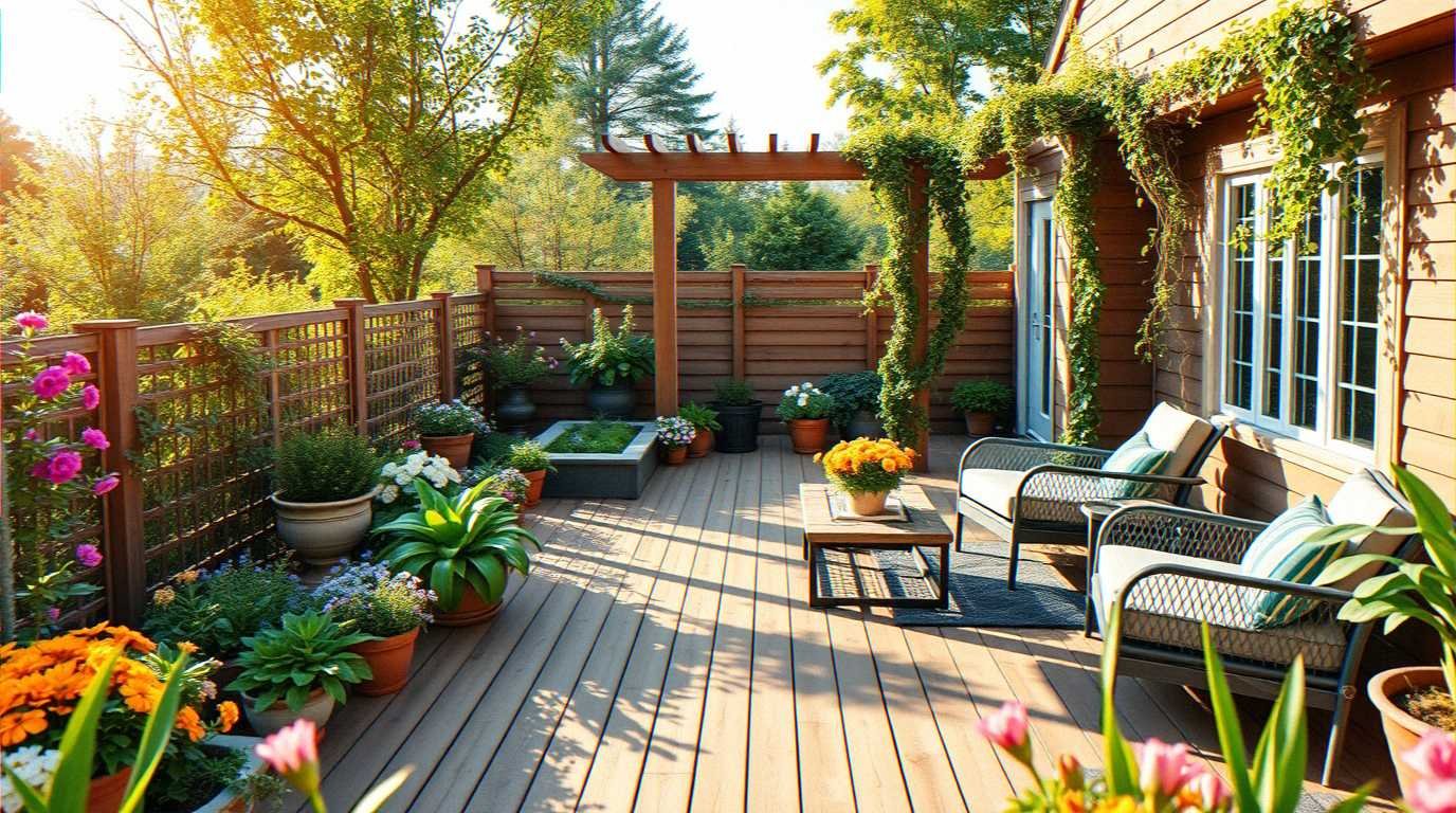 20 Creative Ways to Garden Around Deck for a Dreamy Outdoor Space