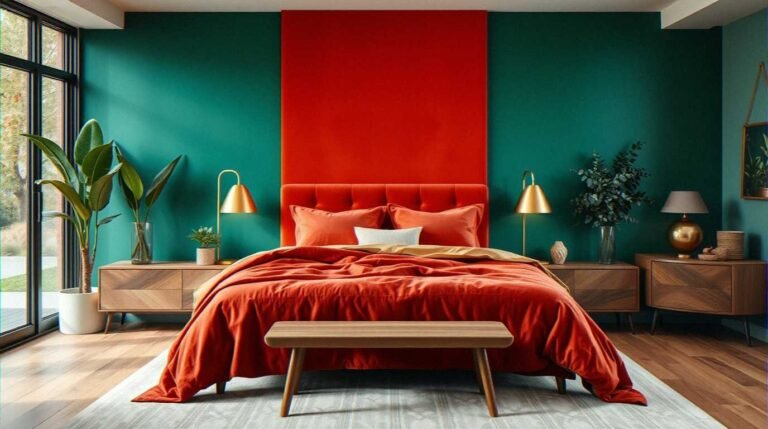 Gorgeous Rust And Green Bedroom Ideas for a Cozy Vibe
