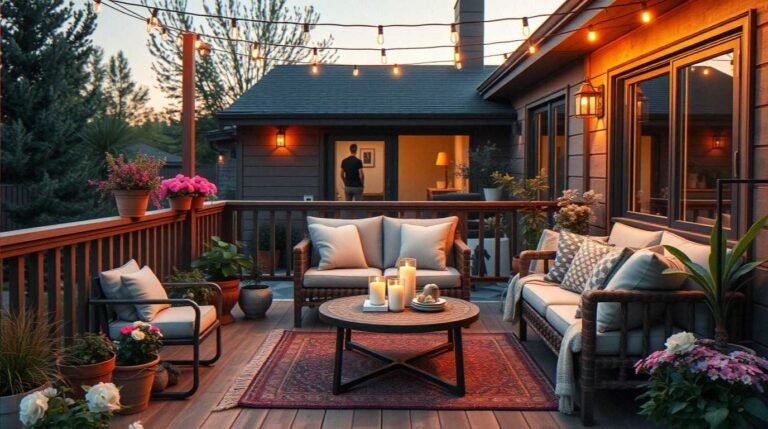 Small Outdoor Deck Decorating Ideas for Instant Charm