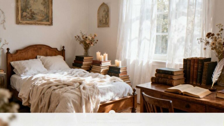 Light Academia Bedroom Ideas