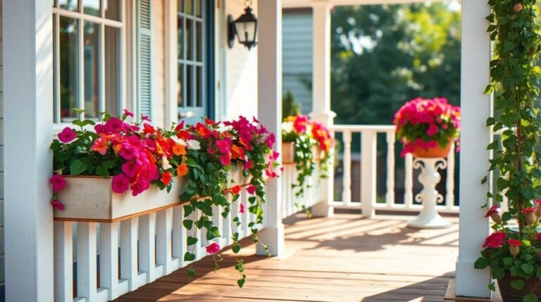 21 Must-Try Porch Railing Planters Flower Boxes Ideas for Every Season