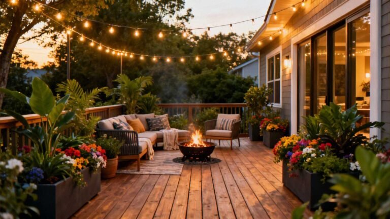 Back Deck Landscaping Ideas