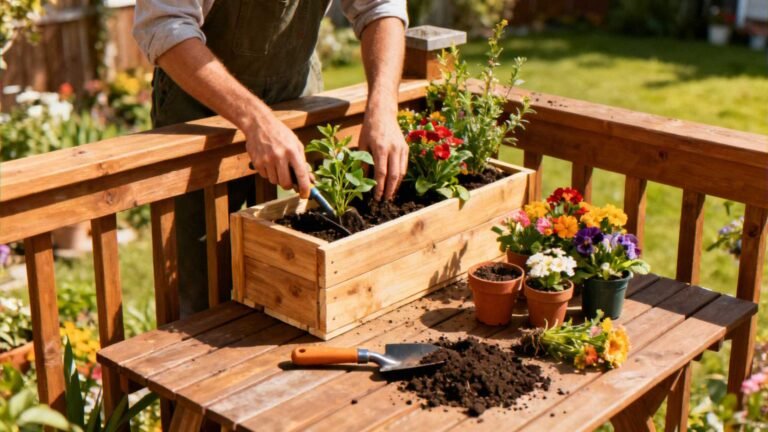 23 Easy Deck Railing Planters DIY Ideas to Upgrade Your Outdoor Space