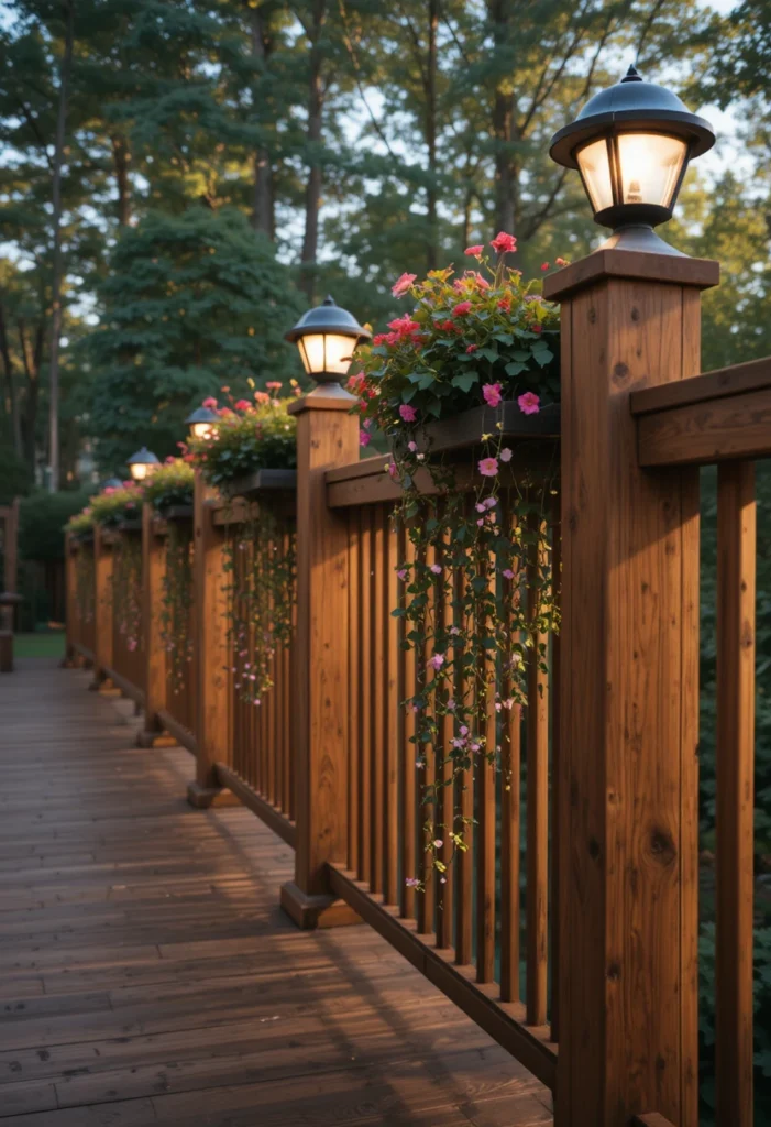 Add Deck Post Planters
