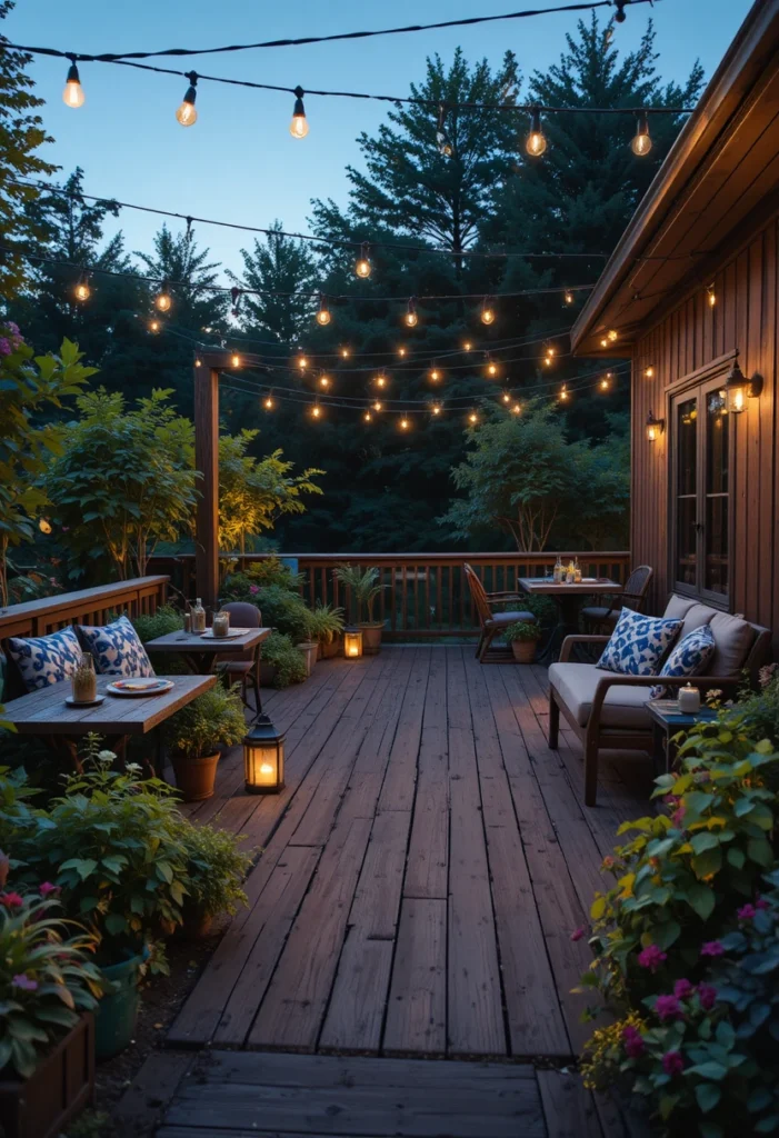 Add Outdoor Lighting for Drama