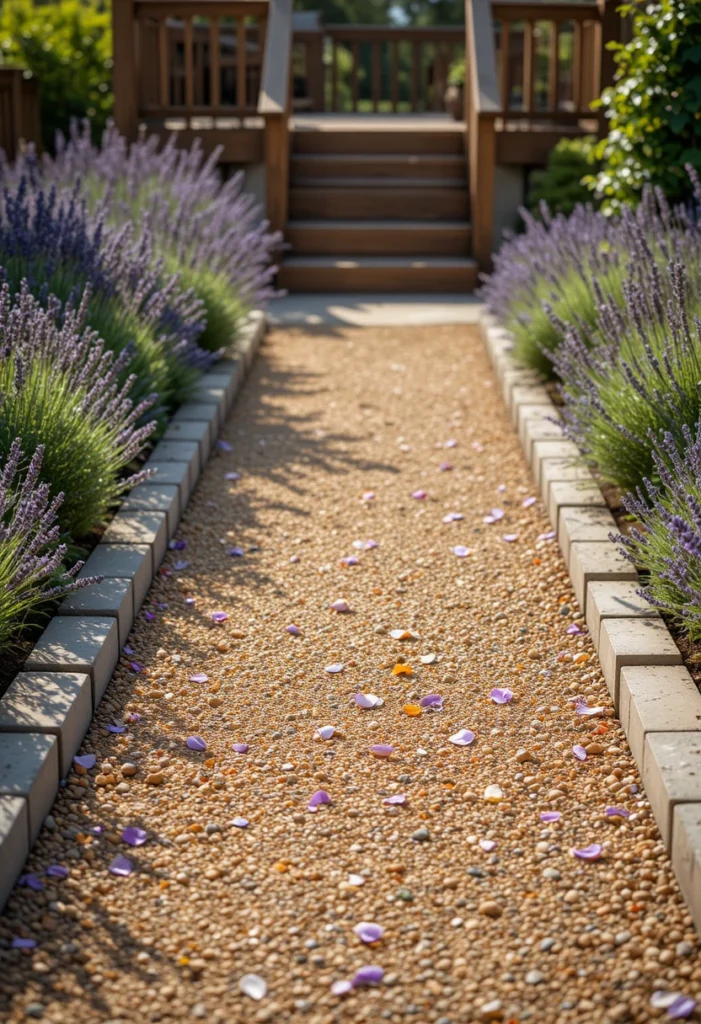 Add a Gravel Path Leading to the Deck