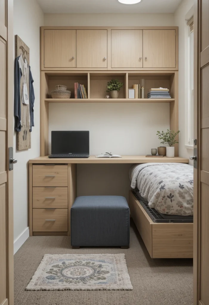 Add a Mini Fridge and Microwave Setup