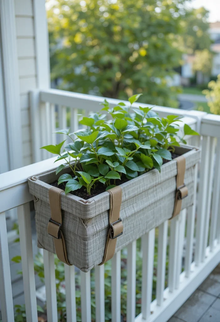 Adjustable Strap-On Planters