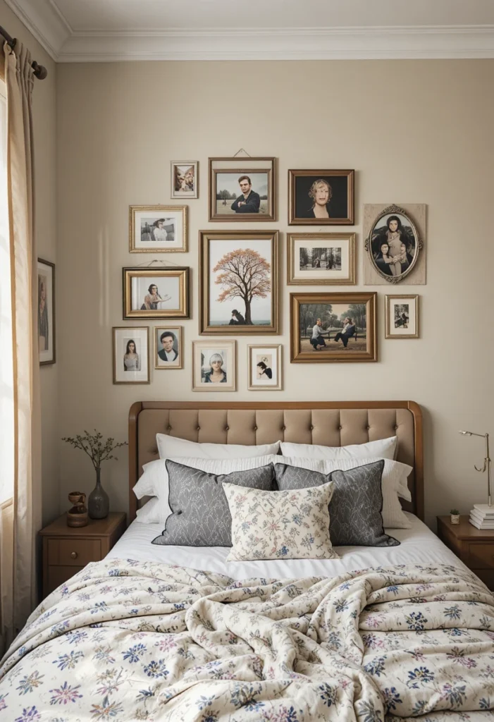 Art Gallery Above the Bed