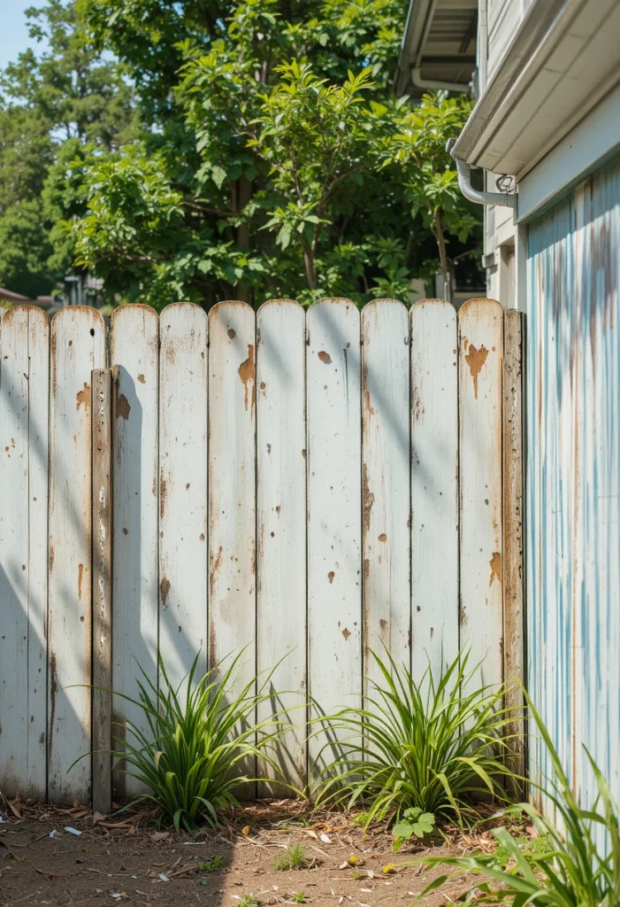 Artistic Fence Mural