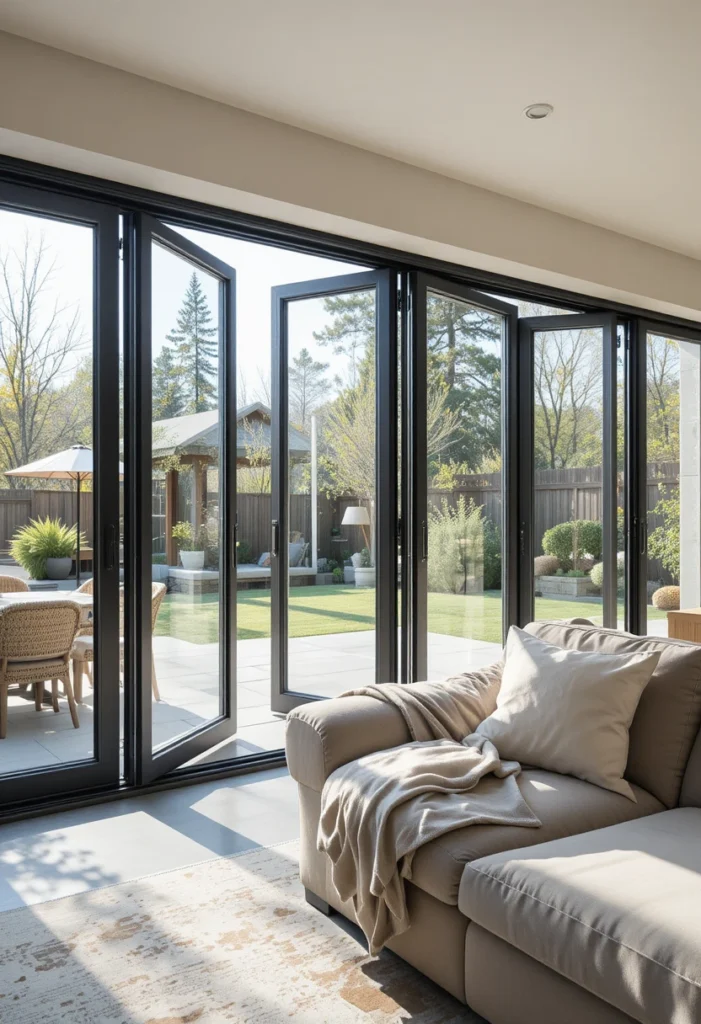  Bifold Glass Doors