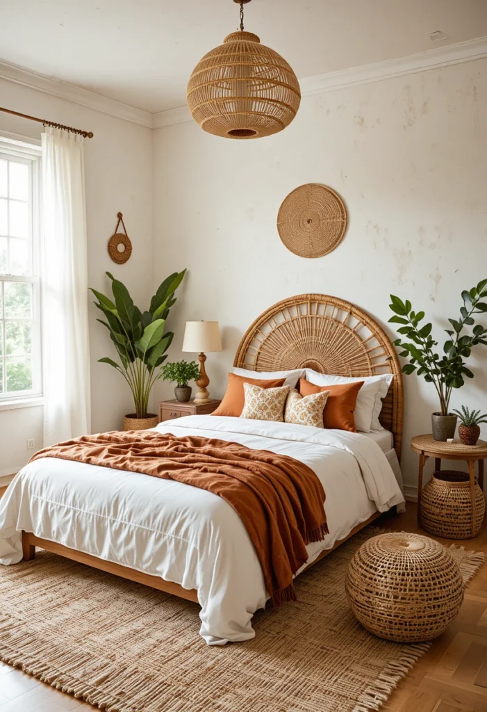Boho Earth Vibes with Rattan