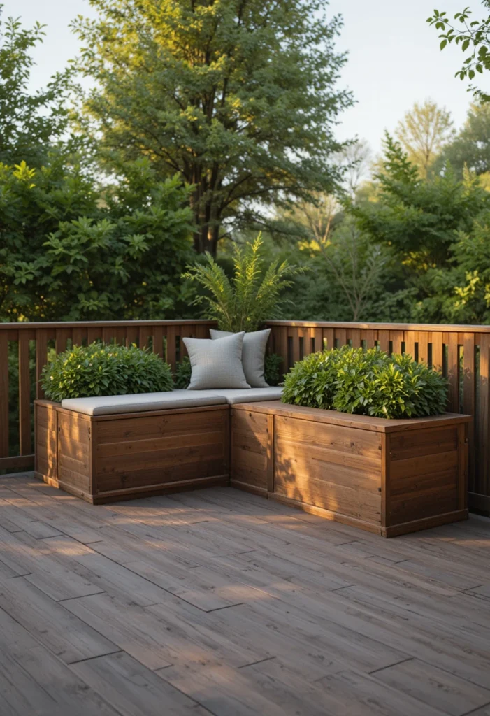 Built-In Corner Plante