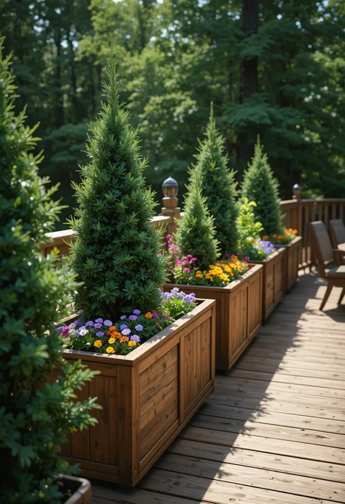 Built-In Planter Boxes