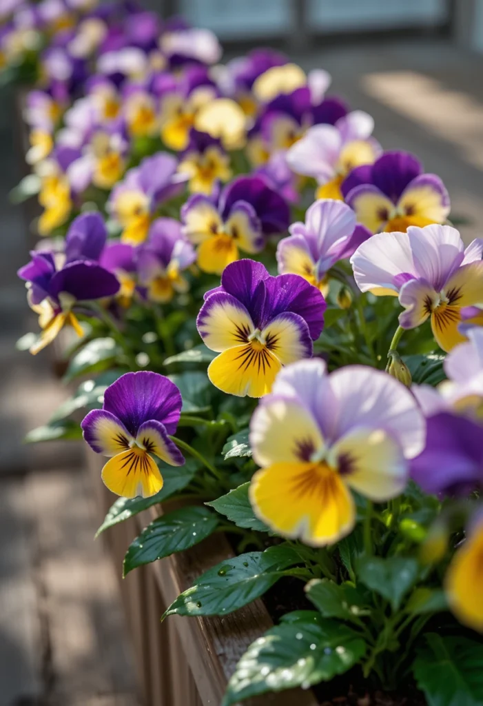 Cheerful Pansy Perfection
