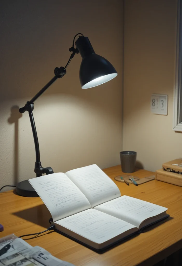Clip-On Desk Lamp