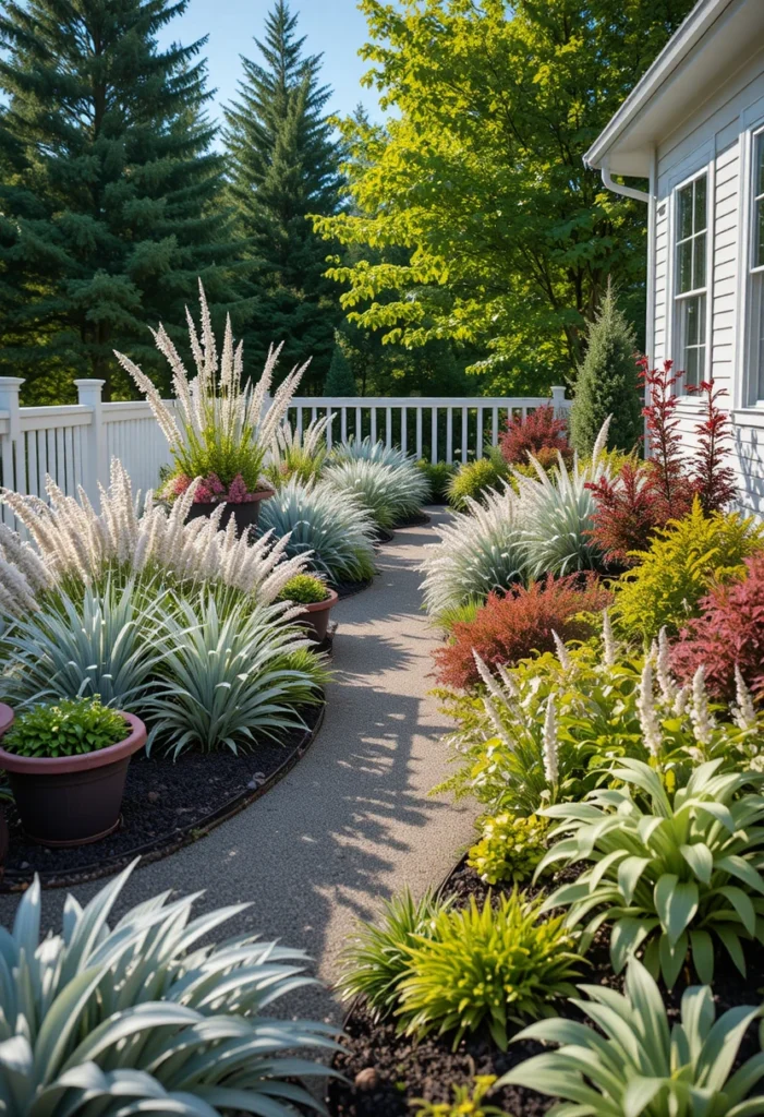 Color-Blocked Planting Zones
