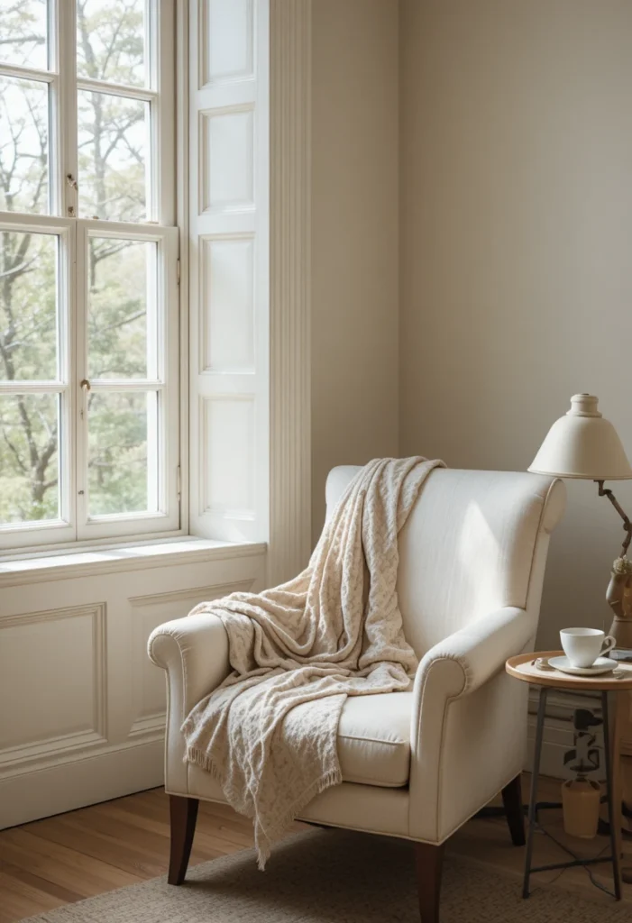 Cozy Reading Chair by the Window