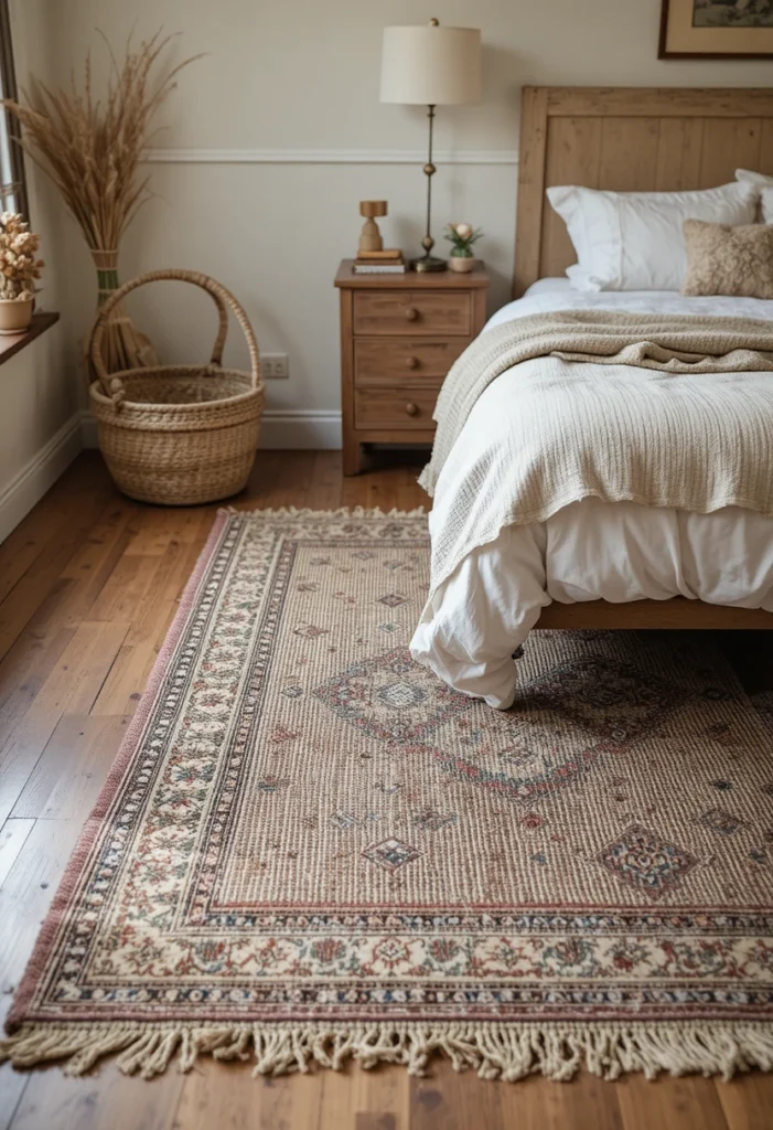 Create Depth with Layered Rugs