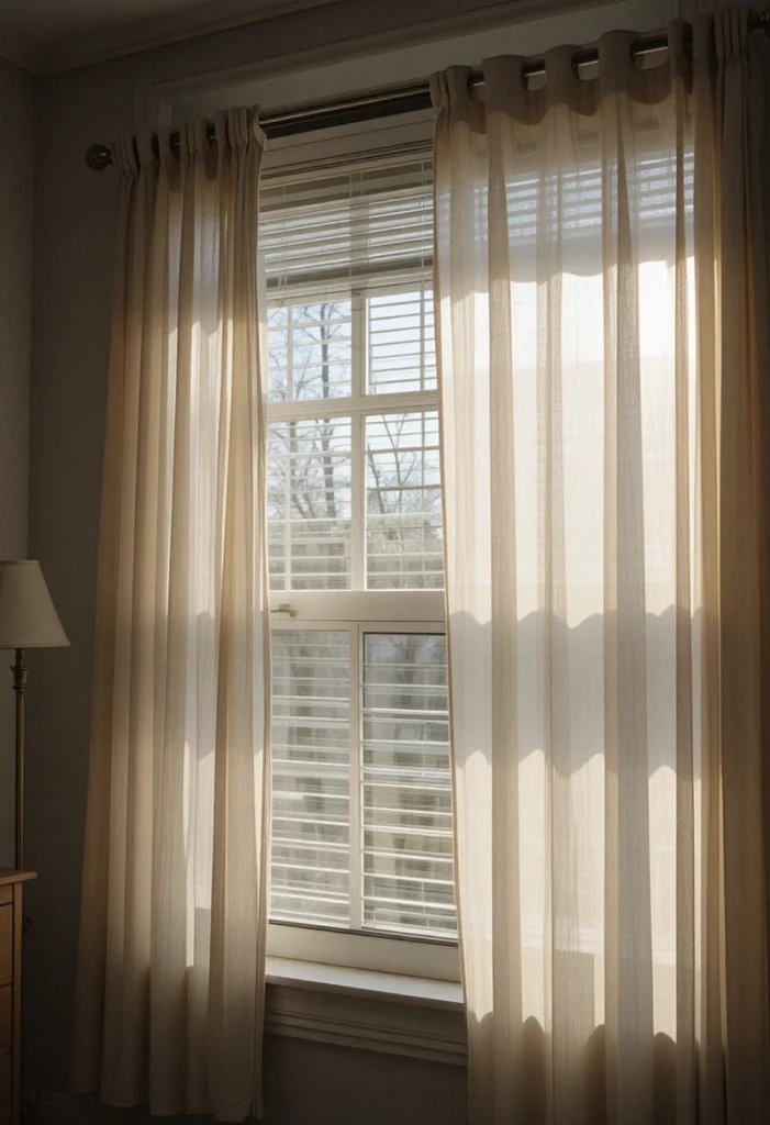 Curtains Make Those Windows Less Depressing