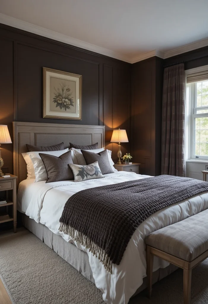 Deep Chocolate Brown Drama