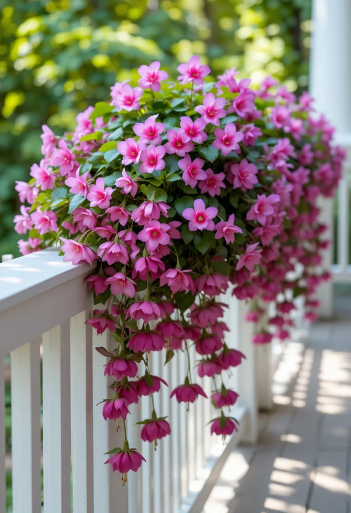  Fuchsia Hanging Elegance