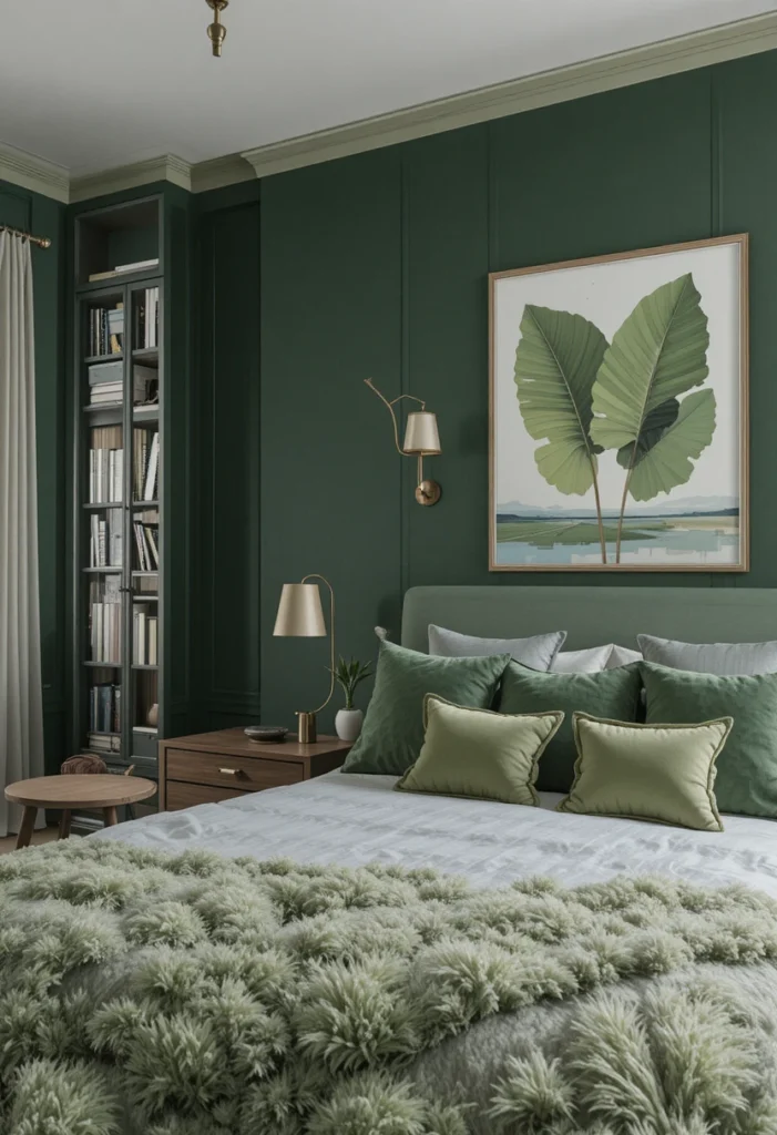 Geometric Green Patterns