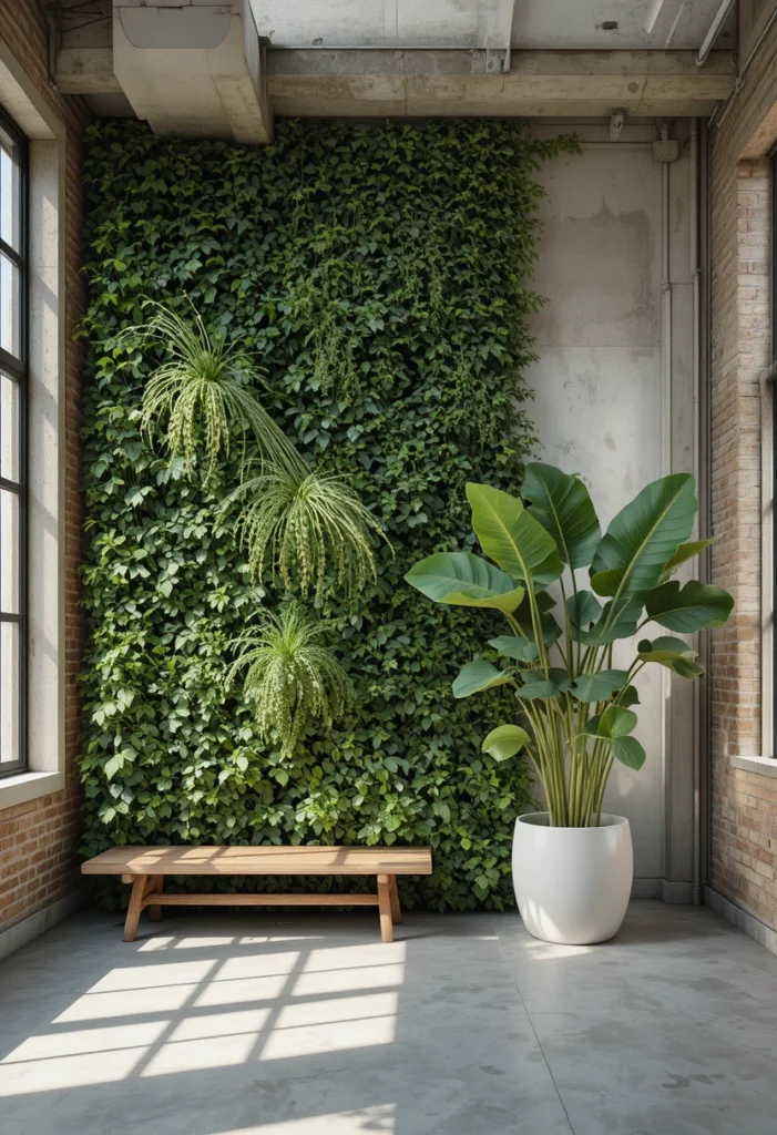 Green Walls and Plant Life
