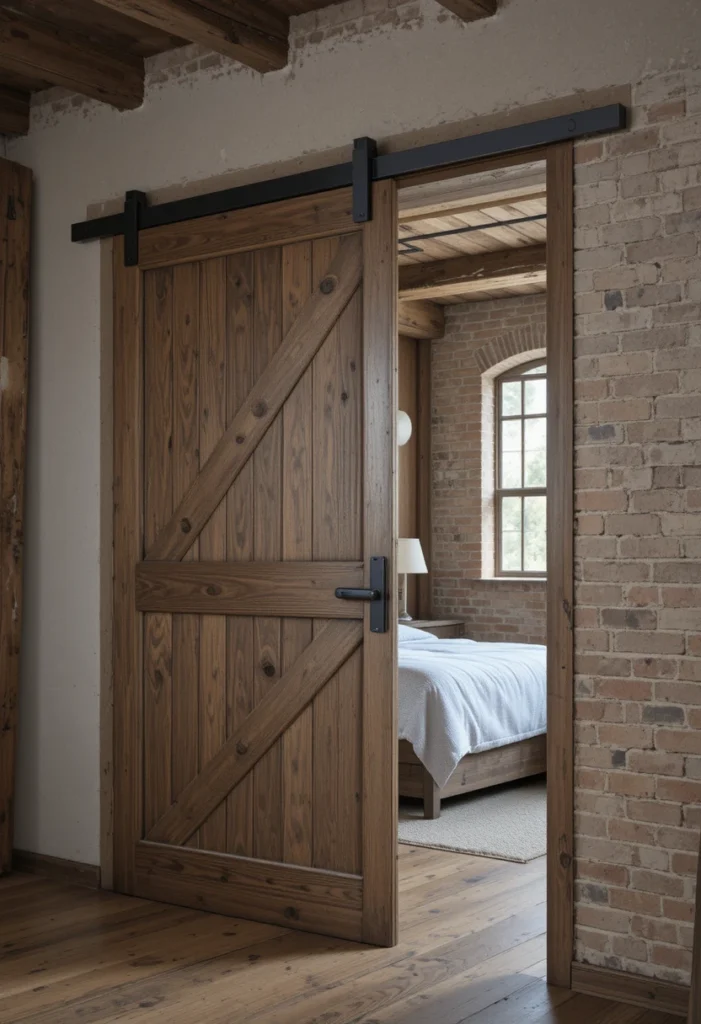 Industrial-Style Sliding Doors