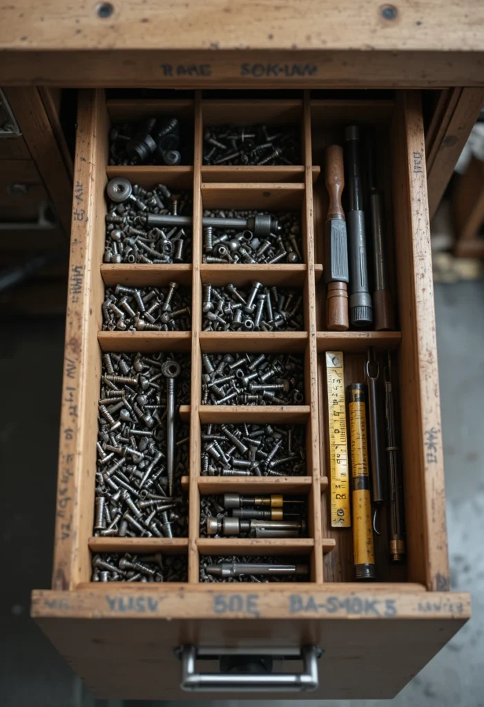 Labeled Drawer Organizers