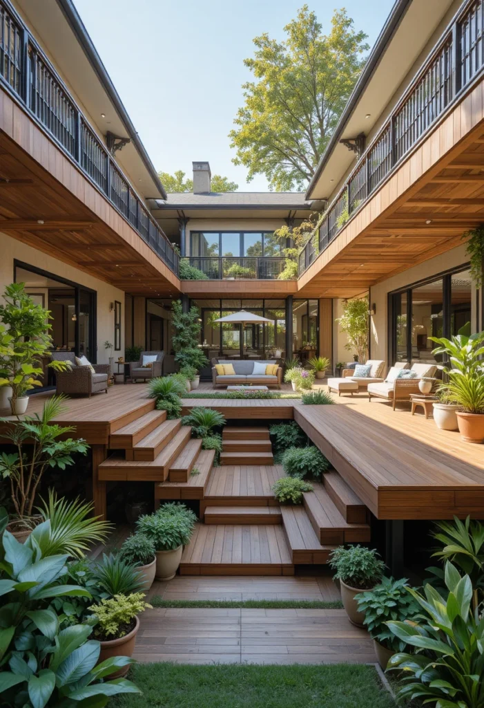 Multi-Level Decking Extensions