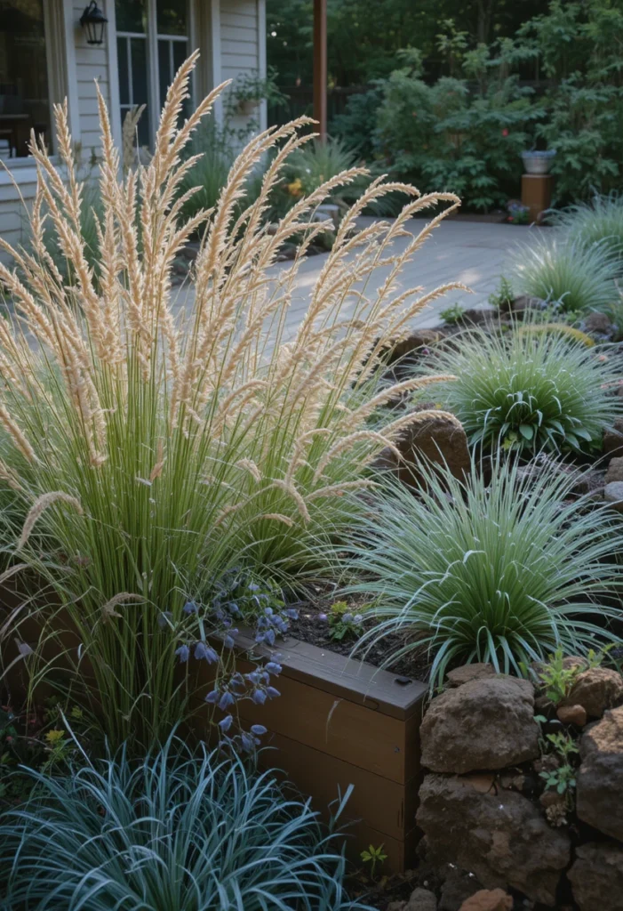 Ornamental Grass Borders