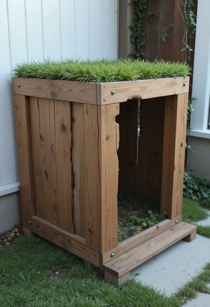 Pallet Wood Platform