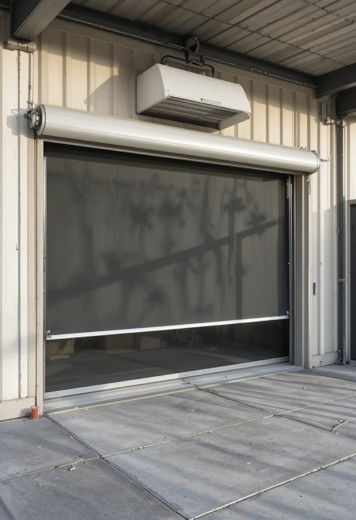 Roll-Up Screen Doors